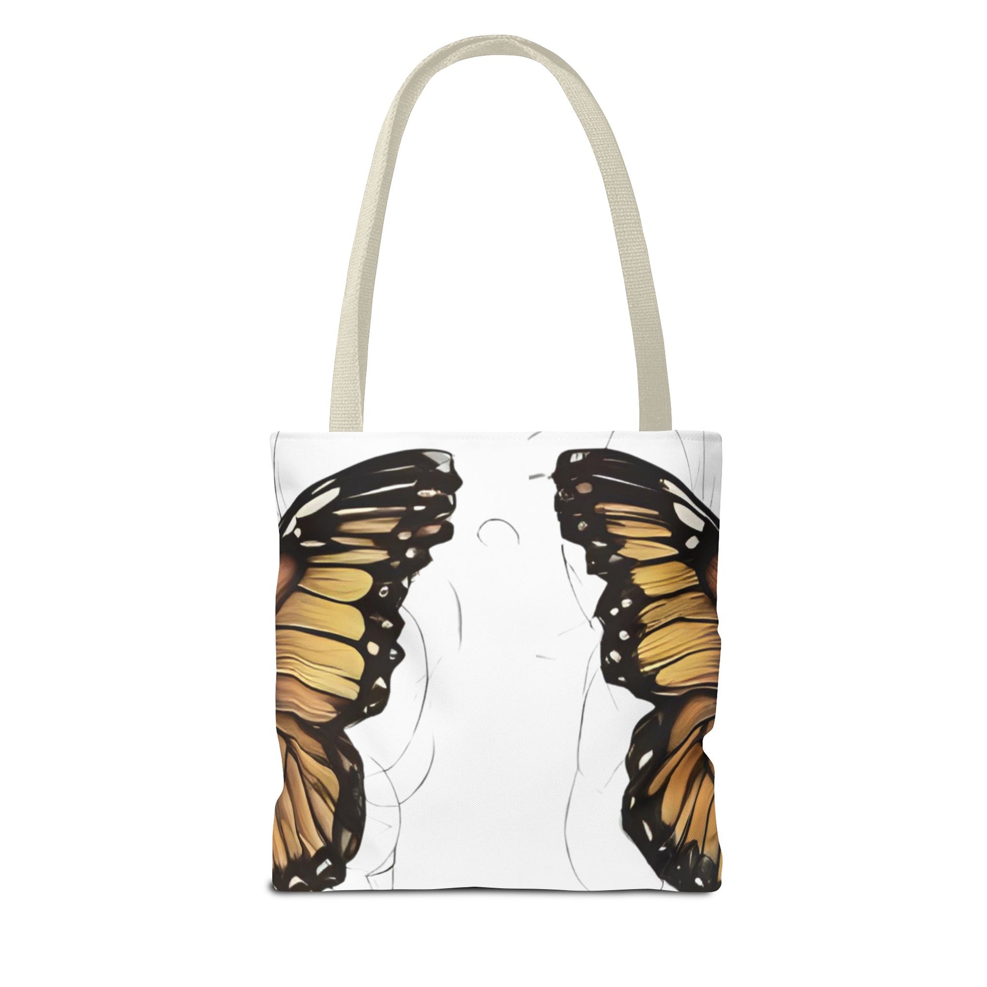 Afro Butterfly Tote Bag