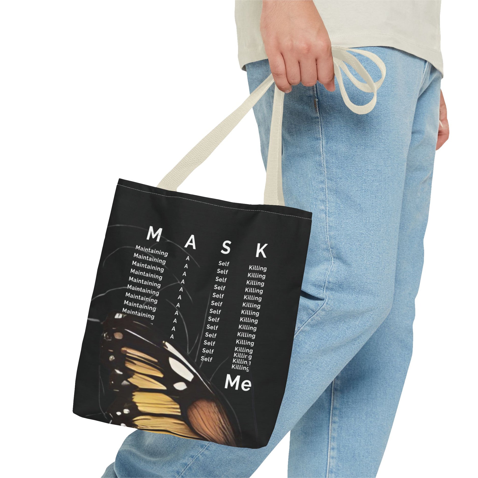Mask Tote Bag