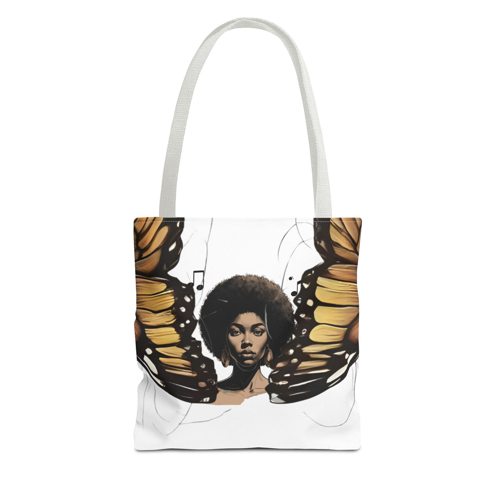 Afro Butterfly Tote Bag