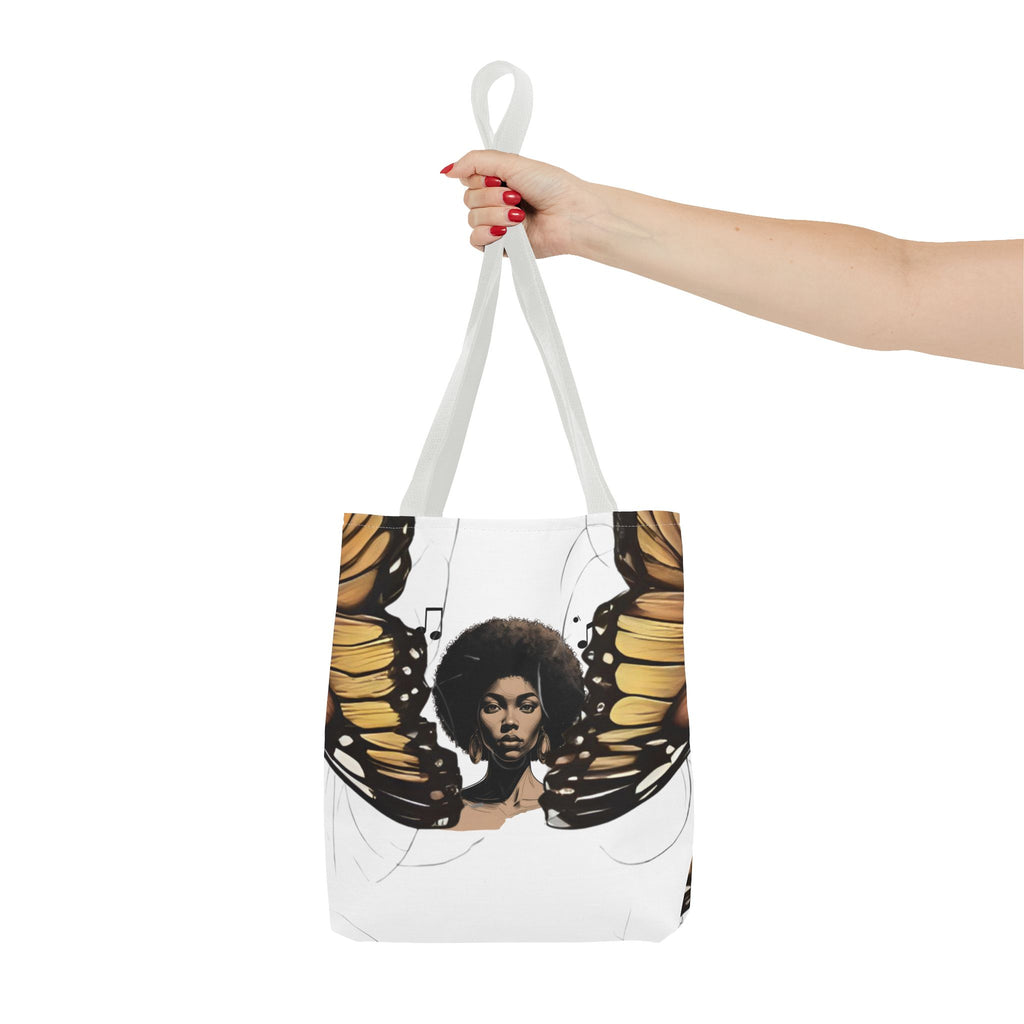 Afro Butterfly Tote Bag